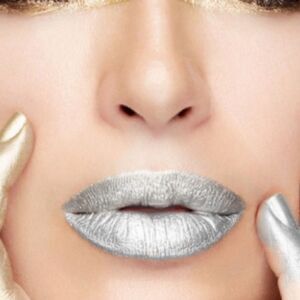 Silver lipstick